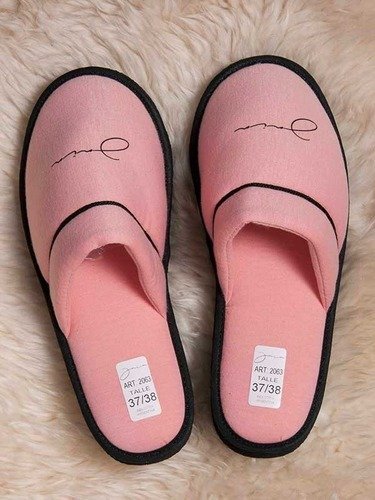 Producto - pantuflas rosa