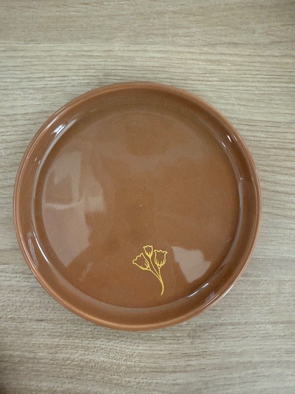 Producto - Plato coquette FLOWER por unidad