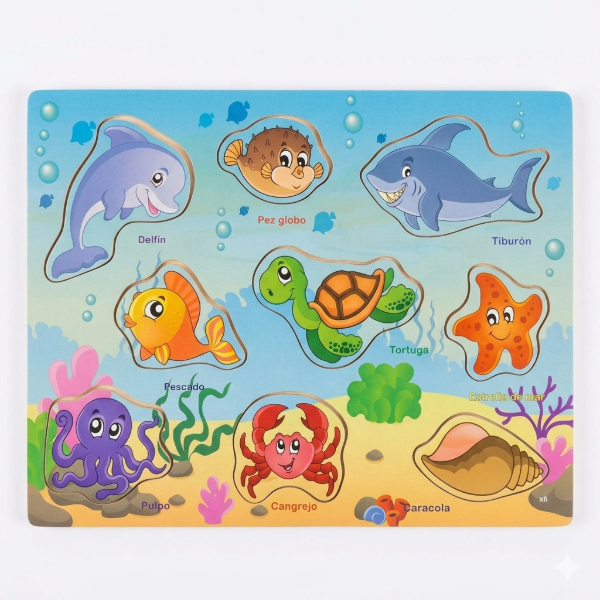 Producto - ROMPECABEZA VIDA MARINA
