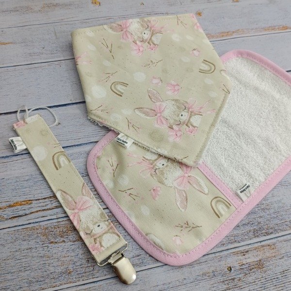 Producto - SET BABERO BABITA Y PORTA CHUPETE-  varios modelos - 5