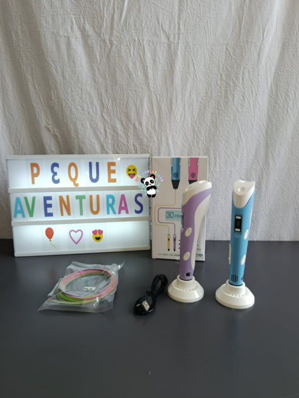 Producto - Lápiz 3D Impresora Con Display Base y Filamentos PLA ABS