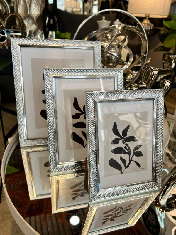 Producto - Portarretrato plateado 20x25cm