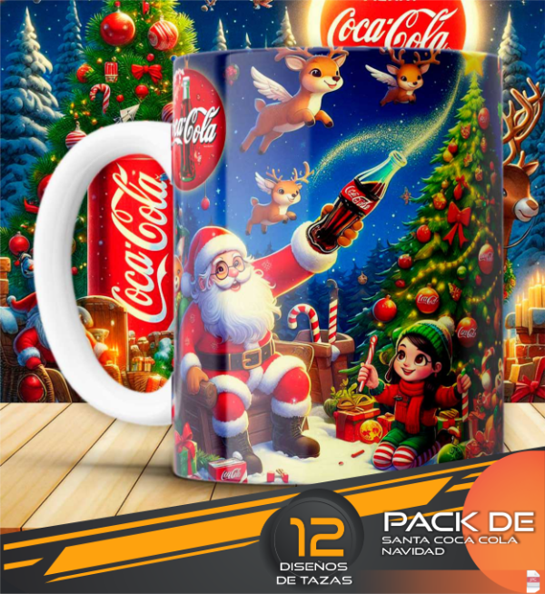 Producto - SANTA COCA COLA NAVIDAD COD 4806