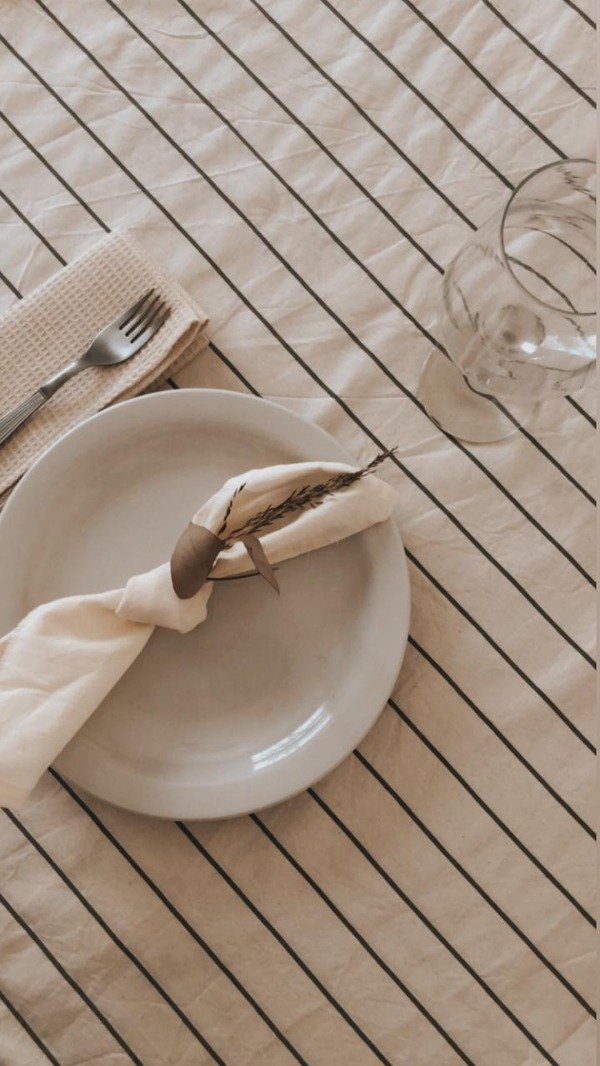 Producto - MANTEL POPE RAYADO