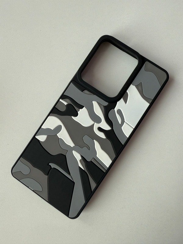 Producto - 3D casetify camuflado gris