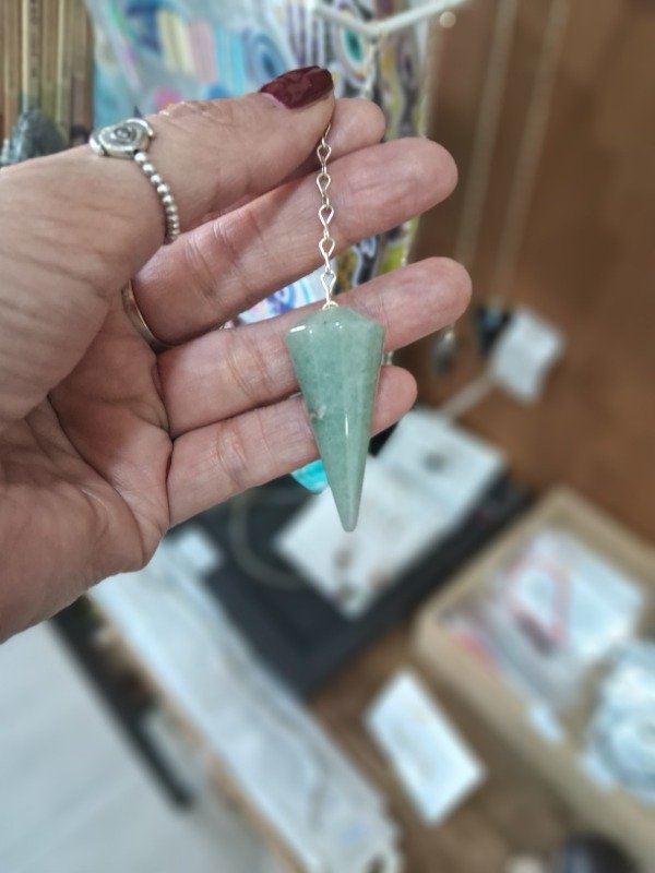 Producto - Péndulo de Cuarzo Verde