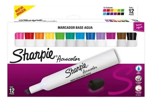 Producto - MARCADORES SHARPIE ACUACOLOR