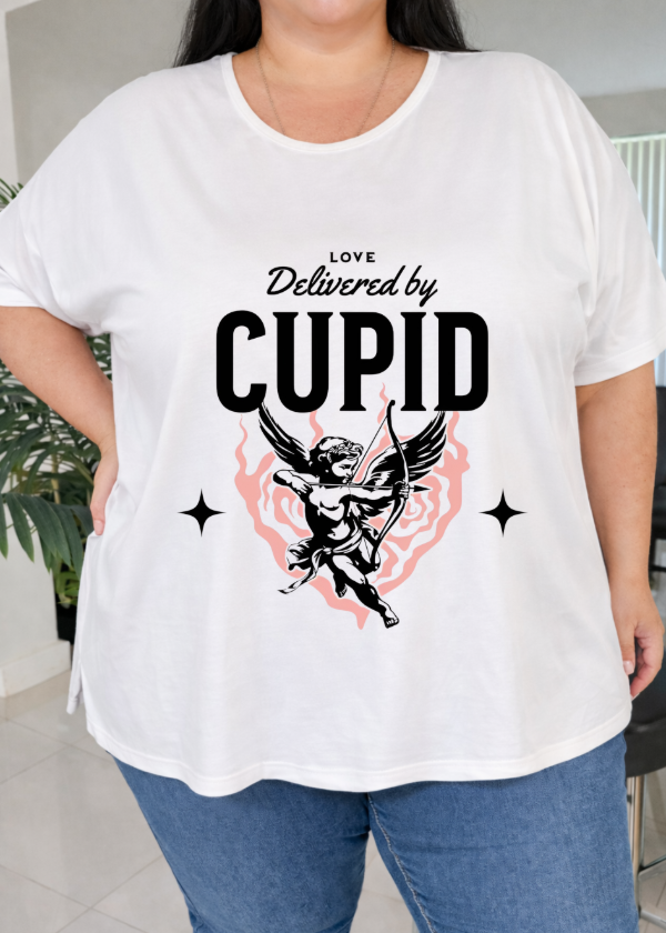 Producto - Remeron Oversize Tajo Blanco (Cupid)
