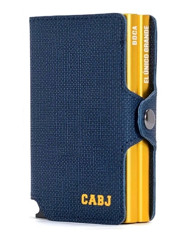 Producto - Billetera Tarjetero Boca Juniors Doble bloqueo RFID