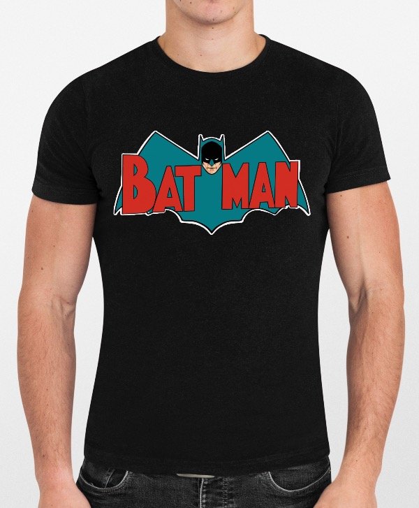 Producto - Remera manga corta diseñó logo Bat Man