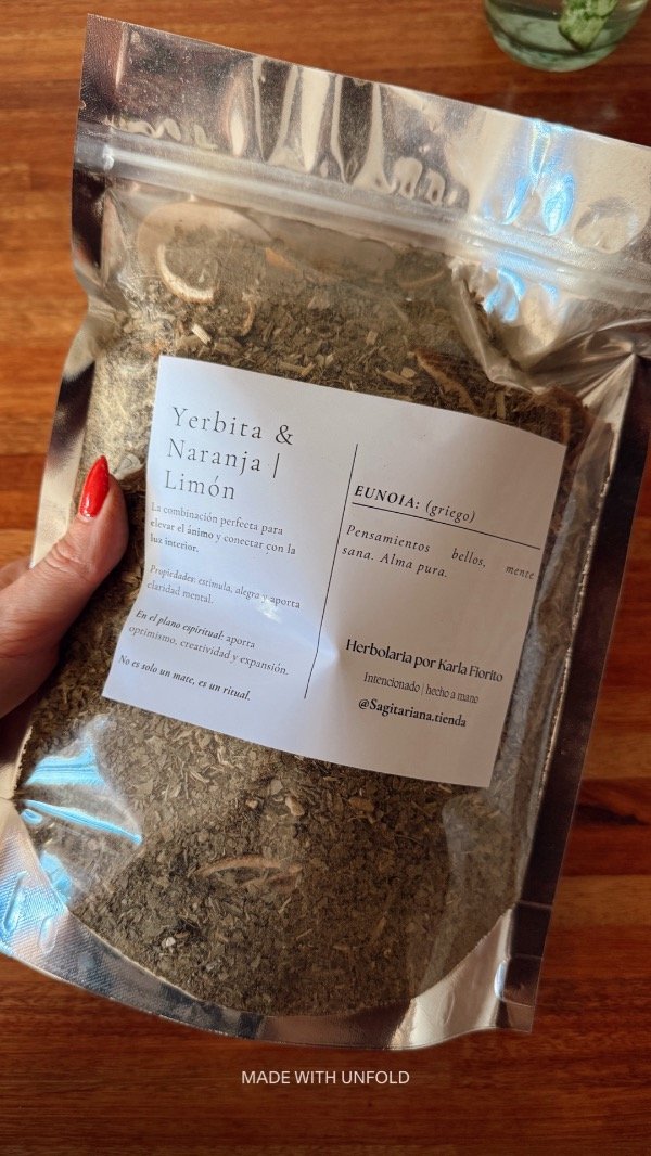 Producto - Yerbitas - limón y naranja