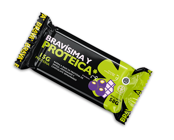 Producto - Barra Proteica - Arándanos y Jengibre