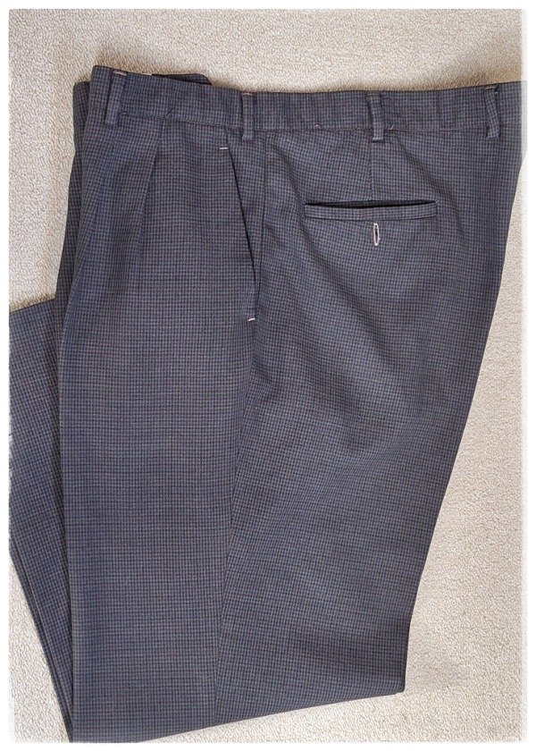 Producto - Pantalón Vintage Sastrero A cuadros Talle 50