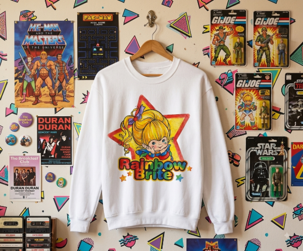 Producto - Buzo Frisa Rainbow Brite Estrella Blanco