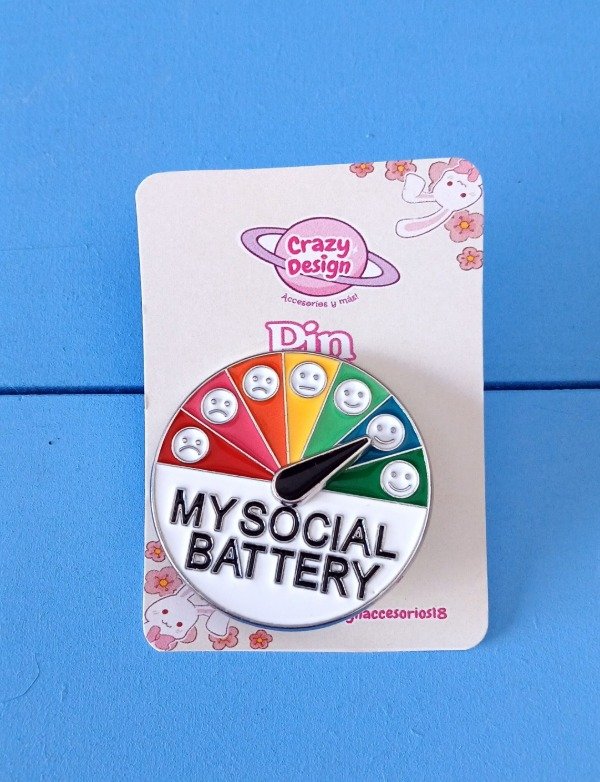 Producto - Pin batería social