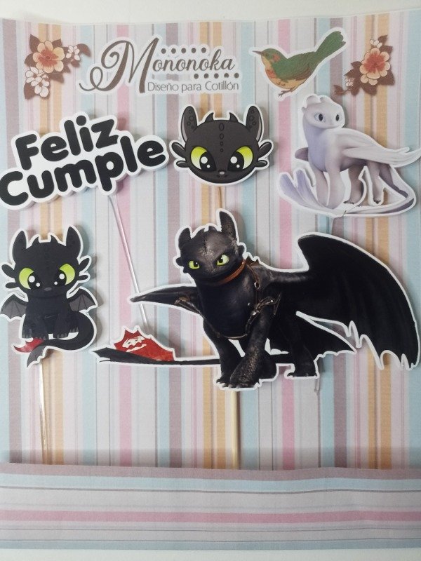 Producto - Set para torta Chimuelo