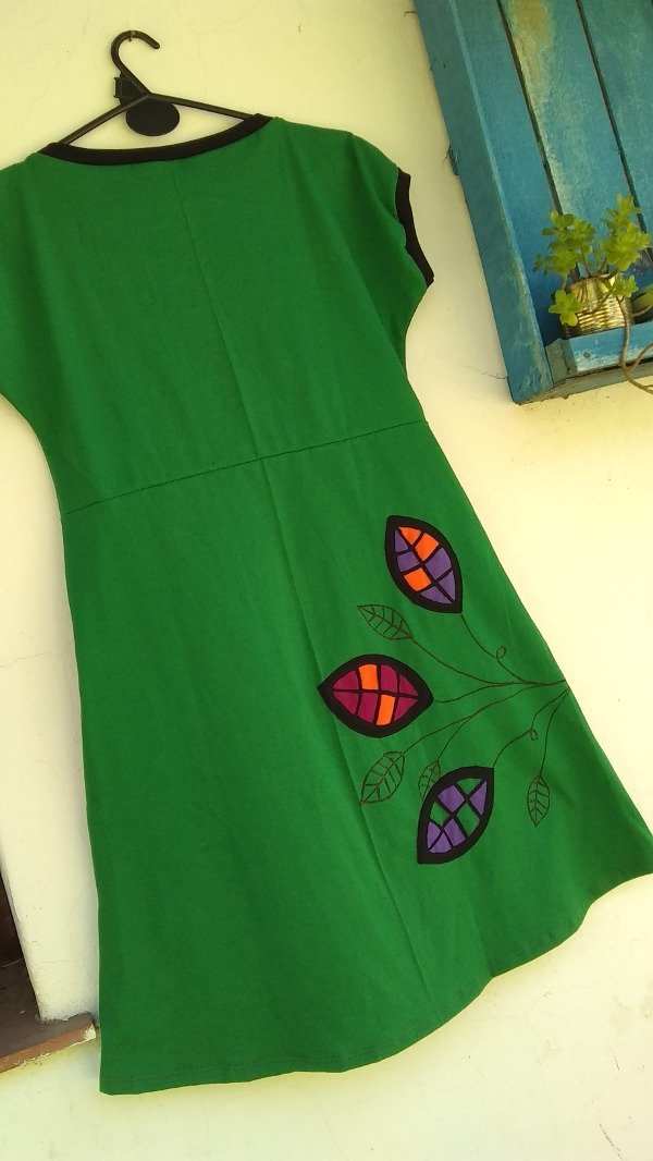 Producto - Vestido Alicia Hojitas - 2