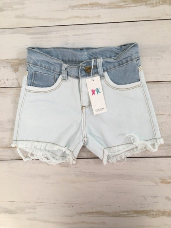 Producto - Short jean mom bicolor