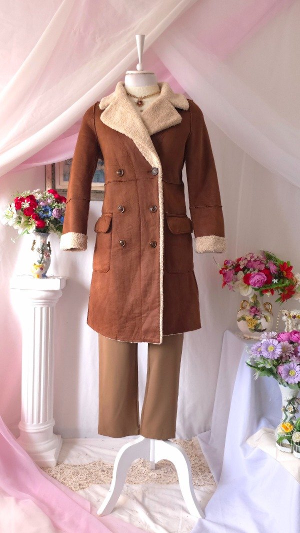 Producto - Tapado Gamulan Camel! IMPORTADO - 7