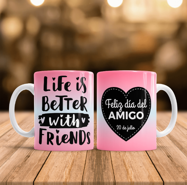 Producto - TAZA LIFE IS BETTER