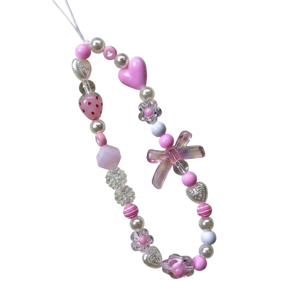 Producto - Correa perlas rosa