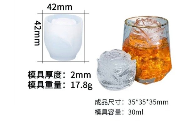 Producto - Molde rosa chico