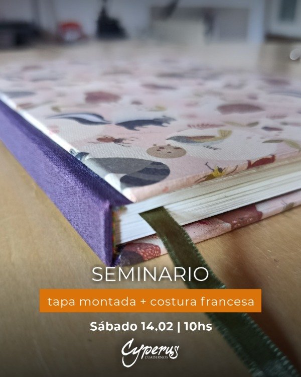 Producto - Seminario Costura Francesa + Tapa Montada