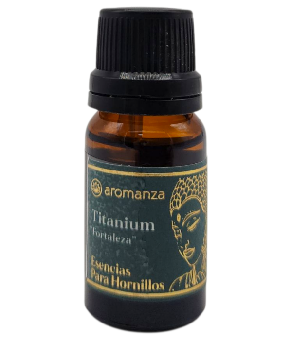 Producto - Esencia Hornillos Aromanza 10Ml - Titanium (Fortaleza)