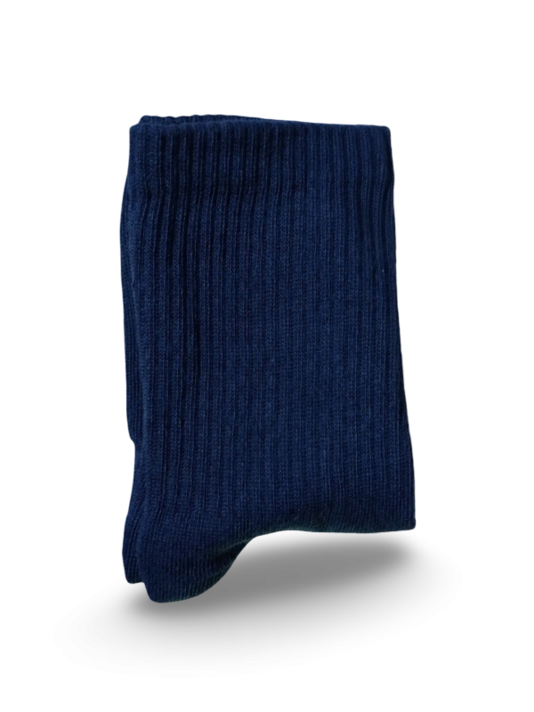 Producto - MEDIAS LISAS 3/4 AZUL MARINO - 0