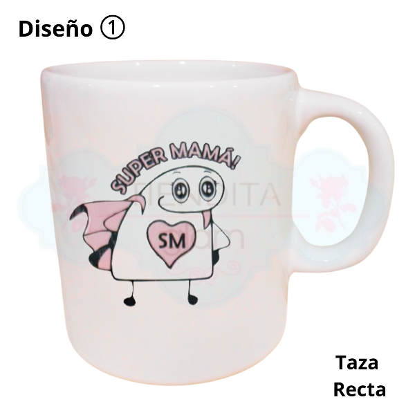Producto - TAZAS DECO BLANCAS DÍA DE LA MADRE - 11