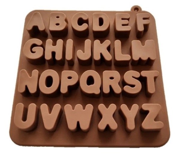 Producto - MOLDE SILICONA LETRAS MAYUSCULA