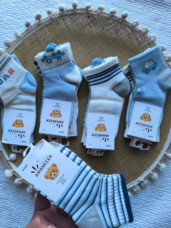 Producto - Medias soquetes amanecer del 19 al 35 nene