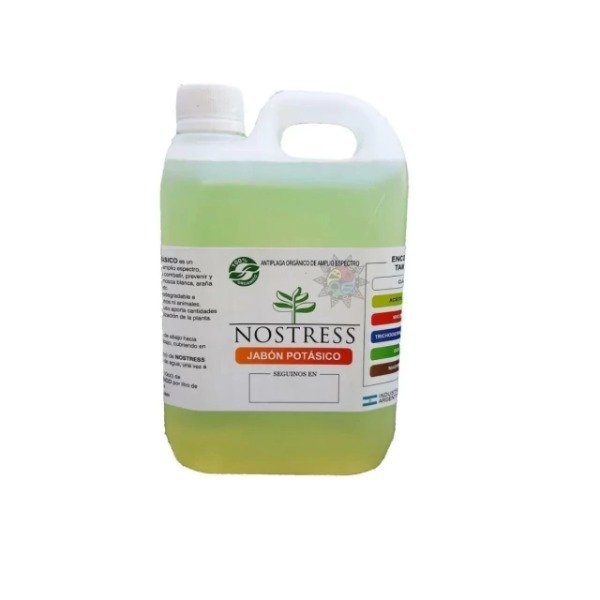 Producto - NOSTRESS JABÓN POTÁSICO INSECTICIDA ORGÁNICO 1L.