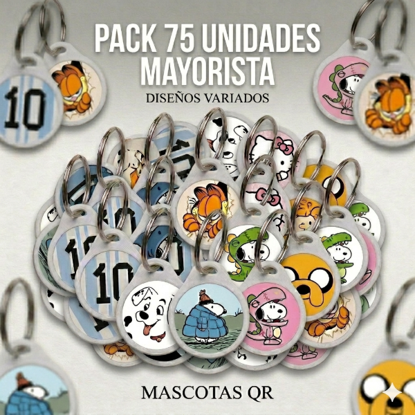 Producto - PACK MAYORISTA 75 UNIDADES - SURTIDAS