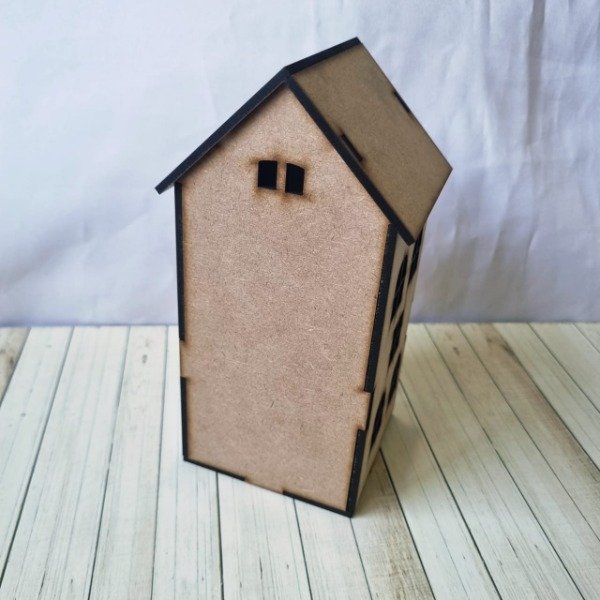 Producto - Casita 3d  cm alto - 2