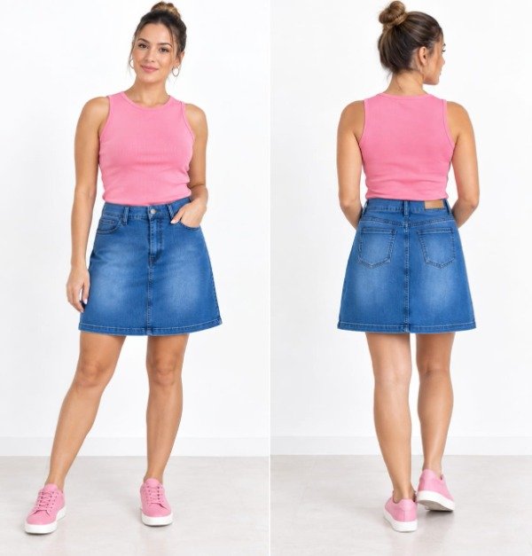 Producto - Pollera Jean - 0
