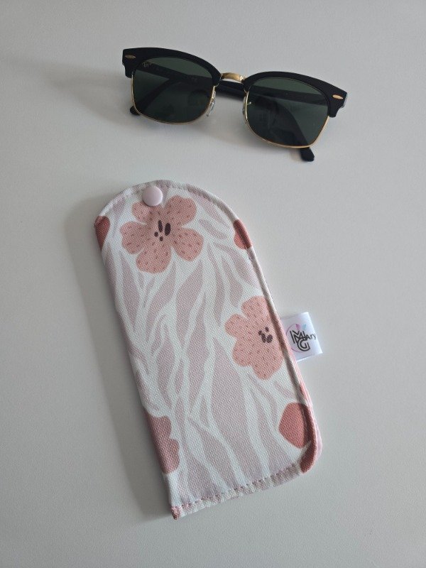 Producto - Porta Lentes Pop Flores Cebra
