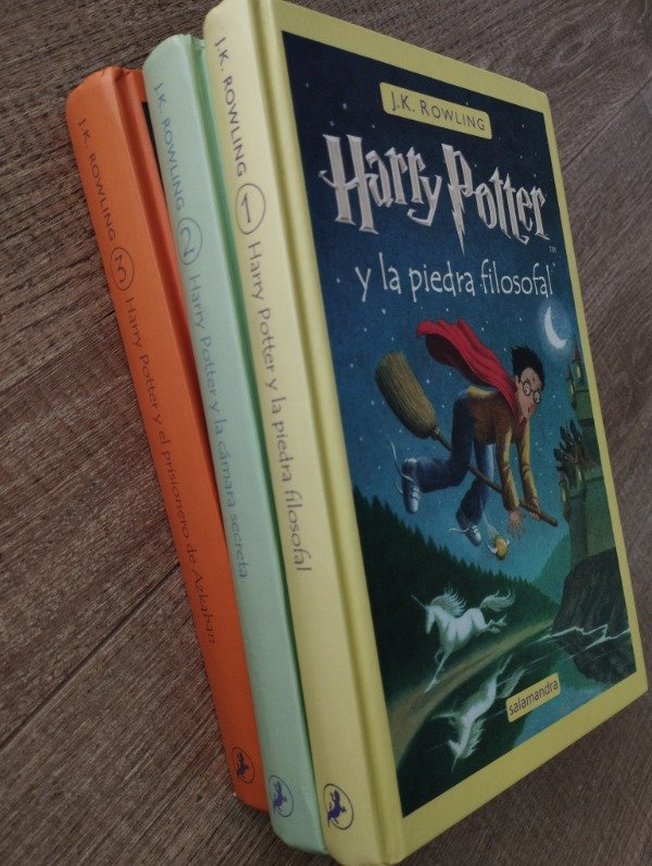 Producto - Combo Harry Potter 1 a 3 (tapa dura)
