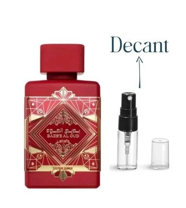 Producto - Lattafa Badee al oud sublime Decant 5ml