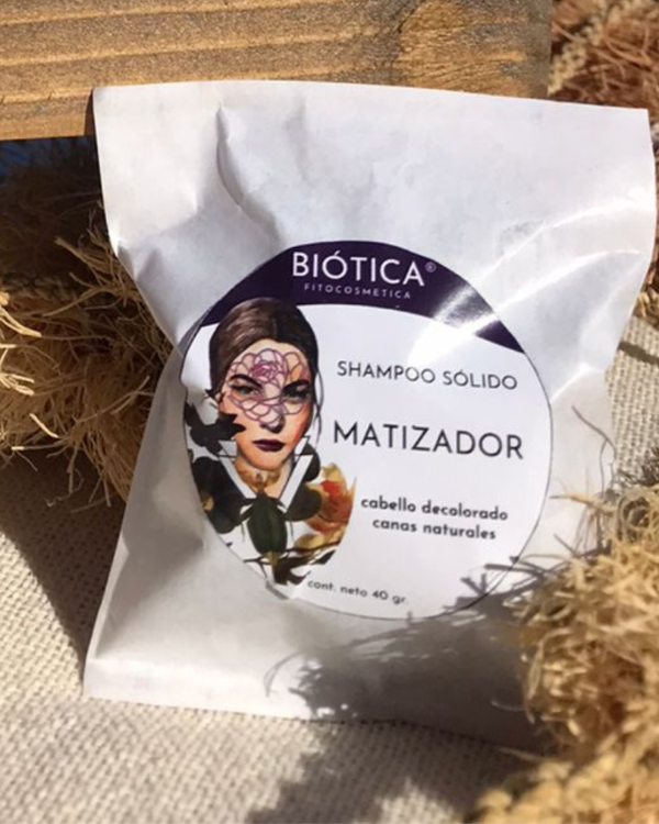 Producto - Shampoo sólido matizador