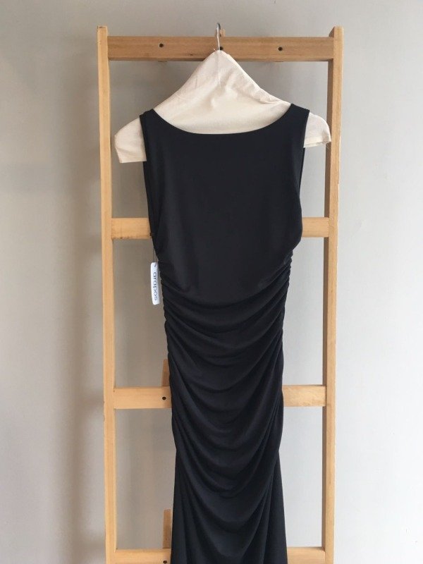 Producto - VESTIDO FRUNCE NEGRO