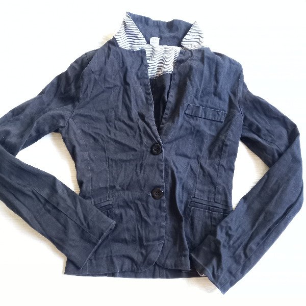 Producto - Blazer negro con hombreras (T. XS)