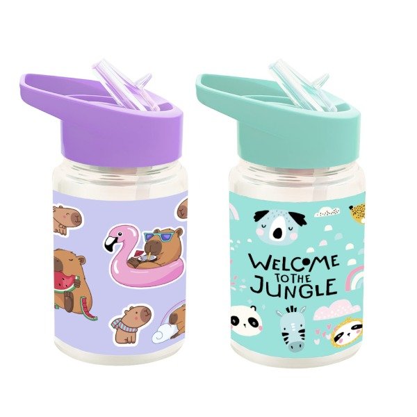 Producto - BOTELLA MINI FLEXO DEPORTIVA 400ML ZOO (cod. 6870)