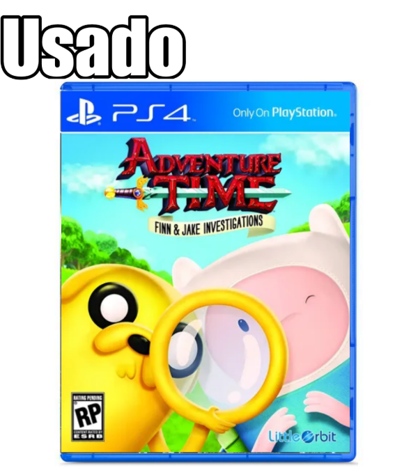 Producto - Adventure Time Finn y Jake Investigantions Juego Físico Usado PS4