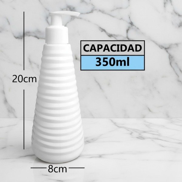Producto - DISPENSER DE JABON PLASTICO WAVES 380ML