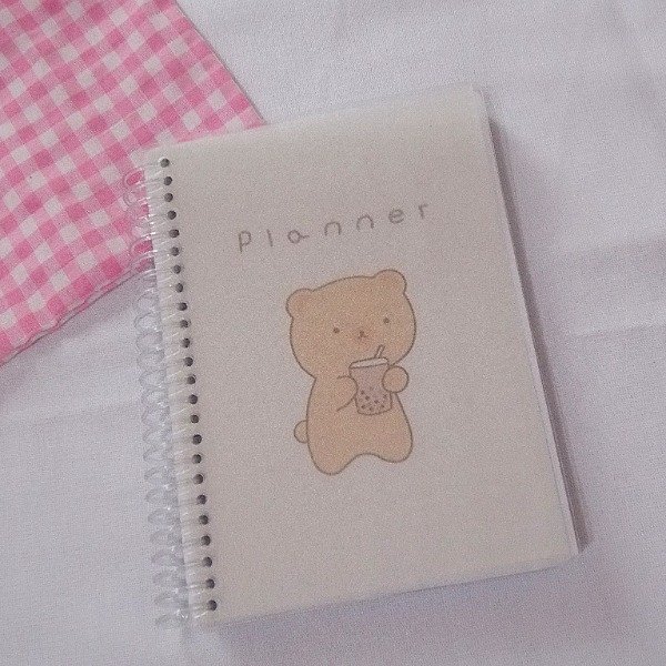 Producto - Planner Mensual A6 - Bubble Tea
