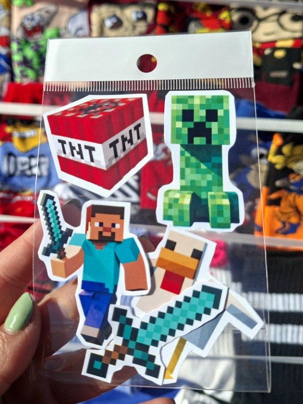 Producto - Stickers Minecraft