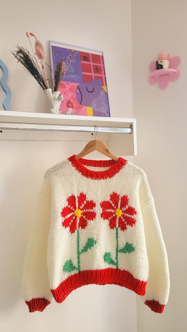 Producto - Sweater Flores