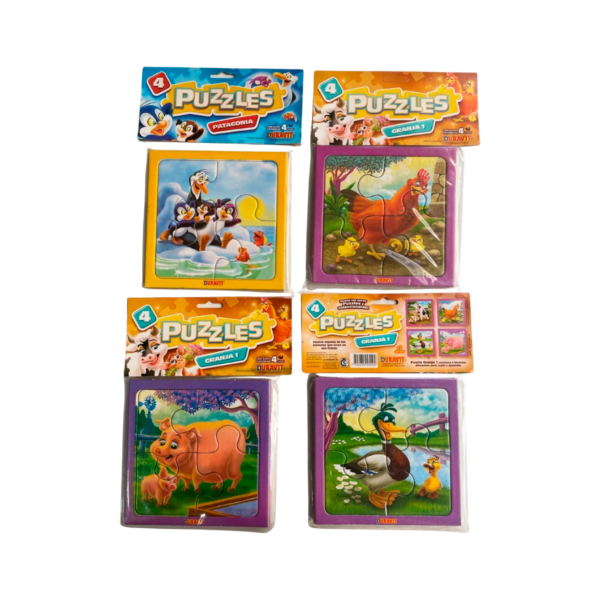 Producto - ROMPECABEZAS 4 EN 1
