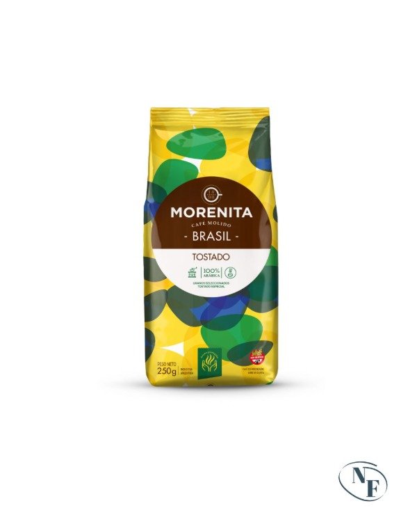 Producto - CAFE MOLIDO LA MORENITA BRASIL X250 GR